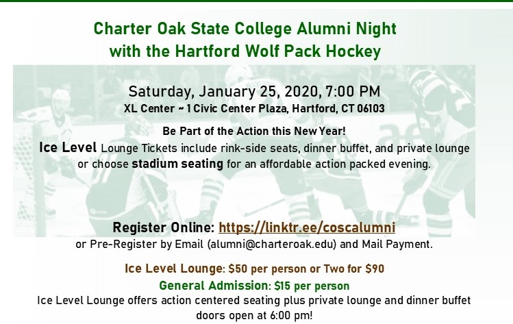 Charter Oak Alumni Hockey Fundraiser