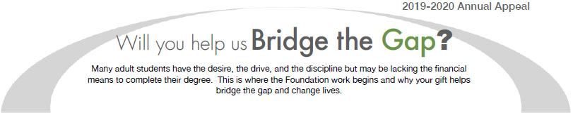 Bridge the Gap Annual Appeal logo