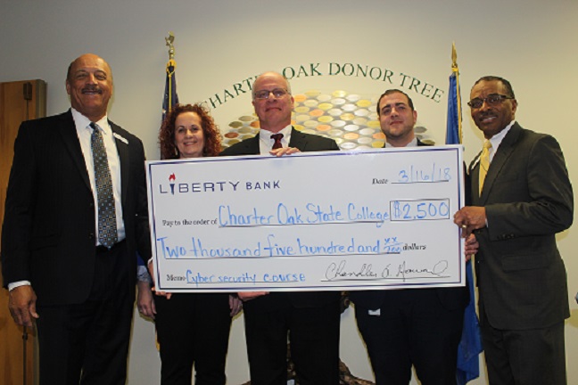 Liberty Bank Supports the Charter Oak State College Foundation